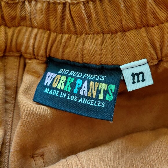 Big Bud Press Work Shorts Mustard Size M - Picture 4 of 5